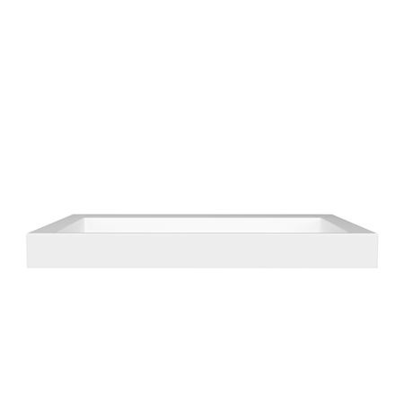 Umywalka VELORIA Solid Surface Coco White/Biała z odpływem liniowym 80 cm