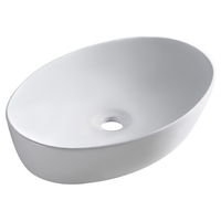 Balneo Vileo 62 × 42 cm White Ceramic Countertop Washbasin