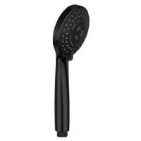 Balneo Cascade model 3 black shower handset
