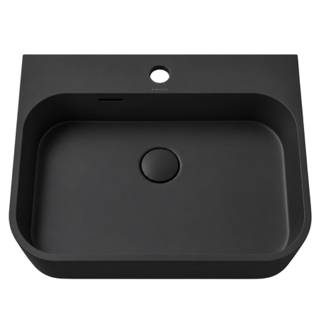 Umywalka BELORIA Solid Surface Carbon Black