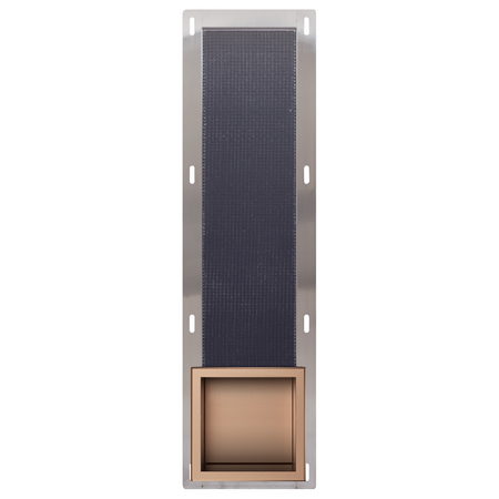 Balneo Wall Box Paper 3 Copper – Built-In Stainless Steel Paper Shelf & Storage