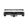 Wall-mounted shower drain Wall and Floor NEXT - 50 cm Gun Metal