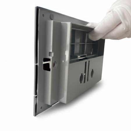 Flush button for toilet Balneo Flo black