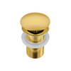 Basin plug brass Balneo Klik Klak A gold without overflow