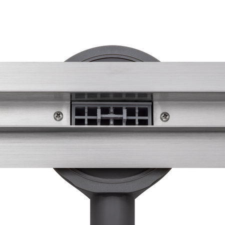 Odpływ liniowy podłogowy Balneo Slim & Low ProLine Inox 80 cm chrom