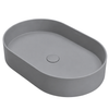 Washbasin ETERIA Solid Surface Cemento Raw