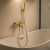 Bateria wannowa Balneo Cascade zestaw 1 gold