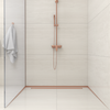 Slope profile Balneo copper wall-mounted left 170 cm