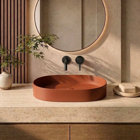 Umywalka ETERIA Solid Surface Cotto Antico