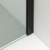 Door shower sliding Balneo Porta – Black 100 cm