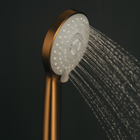Balneo Cascade Shower Head Model 3 Copper
