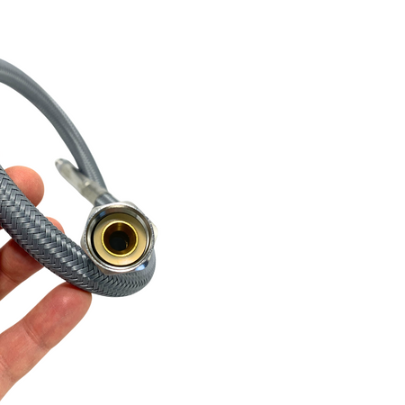 Connection hose for faucets Balneo PEX braided grey 3/8" x M10 50 cm