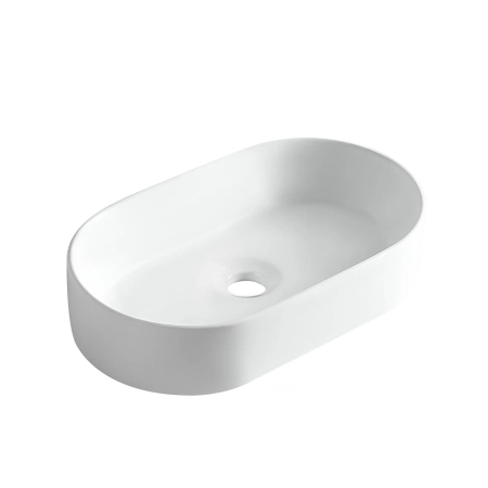 Balneo Nessa 51 x 31 cm White Ceramic Countertop Basin