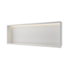 Balneo Wall Box LED recessed shelf White 90 x 30 x 10 cm