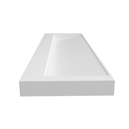 Umywalka VELORIA Solid Surface Coco White/Biała z odpływem liniowym 140 cm