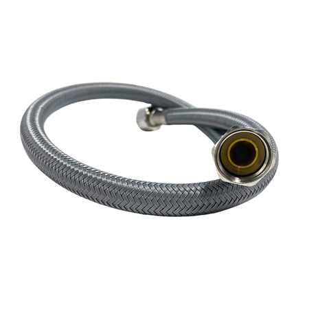 Balneo PEX connection hose gray braided 3/8" x 3/8" 30 cm