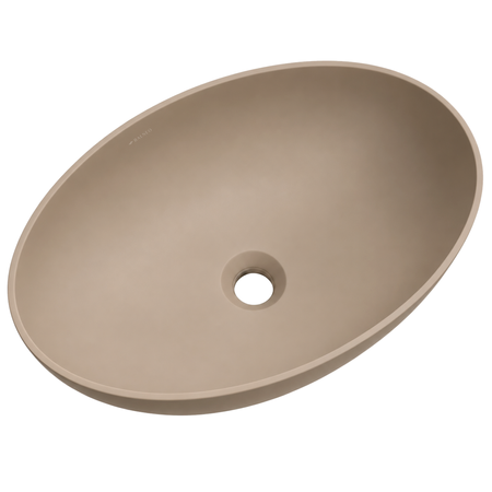 Umywalka SOVELIA Solid Surface Mocca Mousse
