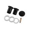 Basin plug brass Balneo Klik Klak C black without overflow