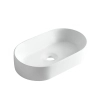 Balneo Nessa 51 x 31 cm White Ceramic Countertop Basin