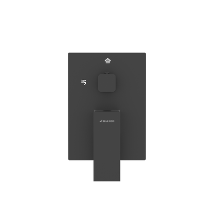 Bateria prysznicowa Balneo Cascade zestaw 3 black