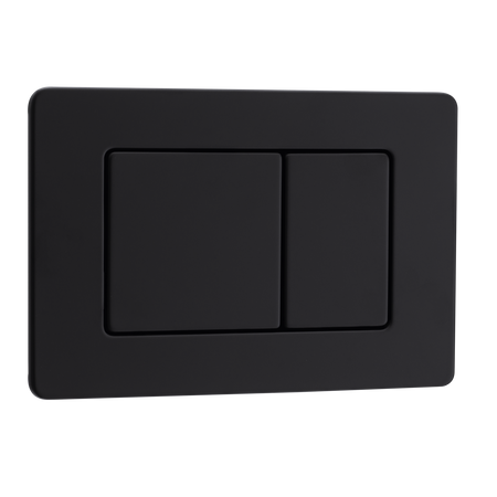 Flush button for TOILET Balneo Axo black made of stainless steel