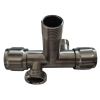 Angle valve model 4 INOX 1/2 x 3/8 x 3/4