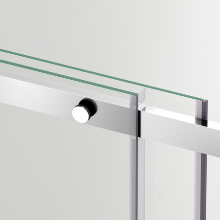 Door shower sliding Balneo Porta – Chrome 120 cm