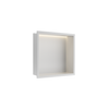 WALL-BOX ONE - WHITE z LED - 30x30x10 cm