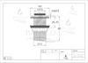 Basin plug brass Balneo Klik Klak B black without overflow