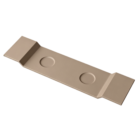 Półka na wannę VANO Solid Surface Mocca Mousse