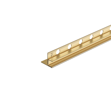 Listwa spadkowa Balneo złota do szkła prawa 120 cm