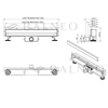 W-Drain NEXT 90 cm odpływ liniowy ścienny INOX