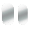 Balneo Elisa 50 x 90 cm Backlit Oval Mirror