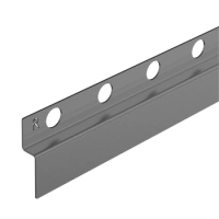 Balneo Gun Metal wall drop strip right 120 cm