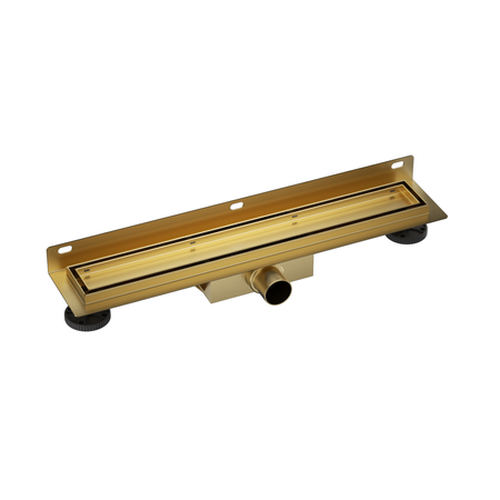 Wall-mounted shower drain Wall and Floor NEXT - 100 cm Gold