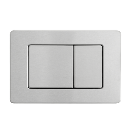 Flush button for TOILET Balneo Axo inox made of stainless steel brushed