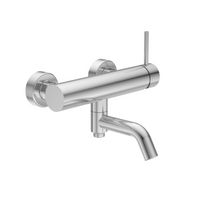 Balneo Cascade bath mixer model 1 inox