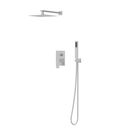 Balneo Cascade shower mixer set of 3 inox