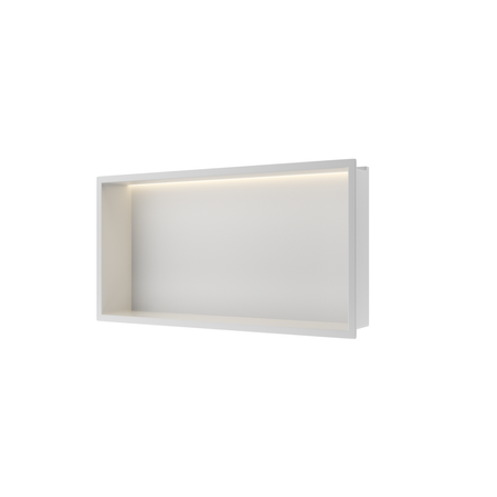 WALL-BOX ONE - WHITE z LED - 30x60x10 cm