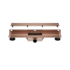 Wall-mounted shower drain Wall and Floor NEXT - 100 cm Copper