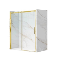 Door shower sliding Balneo Porta – Gold 120 cm