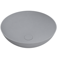 Washbasin TIERA Solid Surface Cemento Raw
