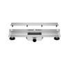Odpływ liniowy przyścienny Balneo Wall&Floor Inox 70 cm dwustronny 