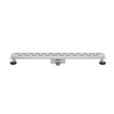 Decor Inox Odpływ liniowy z panelem dekoracyjnym Moon, 90 cm