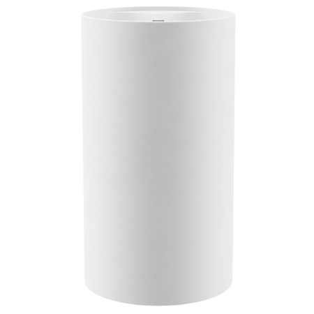 Freestanding washbasin LEYA Solid Surface Coco White