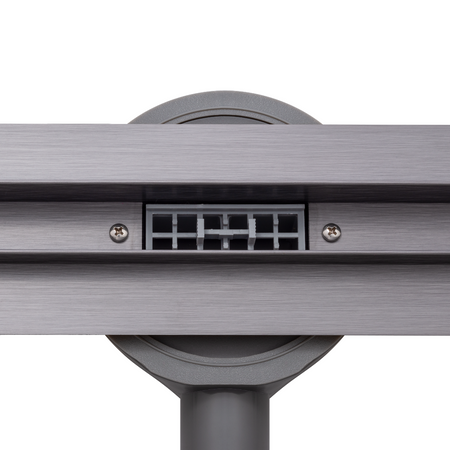 Odpływ liniowy podłogowy Balneo Slim & Low ProLine Gun Metal 60 cm grafitowy