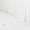 Slope profile Balneo gold wall-mounted right 120 cm