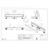 W-Drain NEXT 90 cm odpływ liniowy ścienny INOX