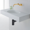 Trap basin brass Balneo black round