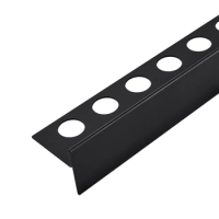 Slope profile Balneo black floor right 170 cm